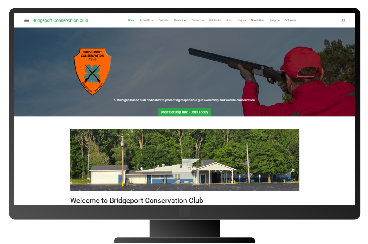 Bridgeport Conservation Club Website Design | Website Development | Certified Business Solutions | Michigan | AI SEO